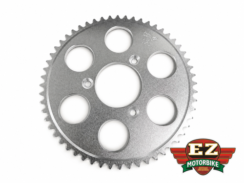 56 Tooth Motorized Bike CNC Sprocket 3 Hole Mount EZmotorbikes