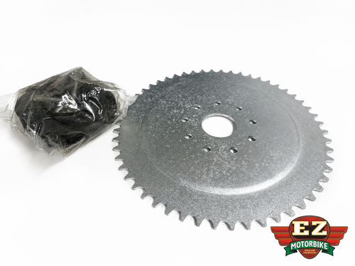 54 Tooth Motorized Bike Sprocket with Hardware EZmotorbikes